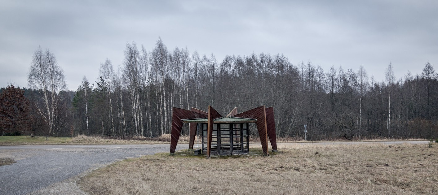 Bus stops, a ticket to Soviet Union architecture jewels
